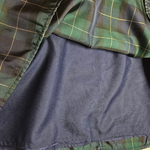 The Children's Place Girls Blue Sequined Top And Green Plaid Bottom Dress Size 8 - Picture 8 of 14